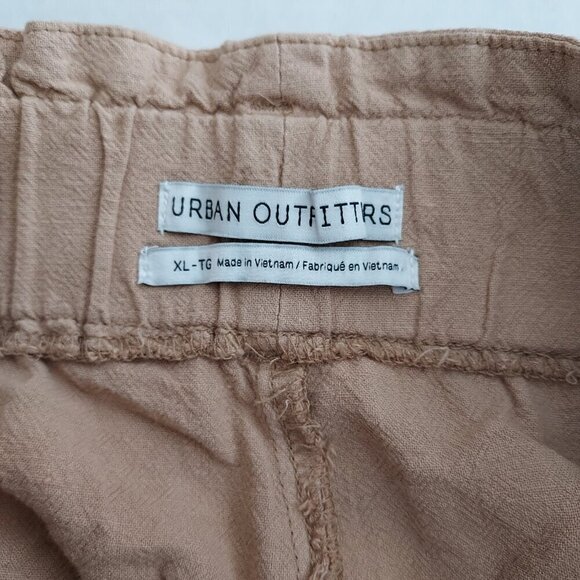 Urban Outfitters Isla Slouchy Linen Blend Jogger Pants Size XL - Picture 9 of 9